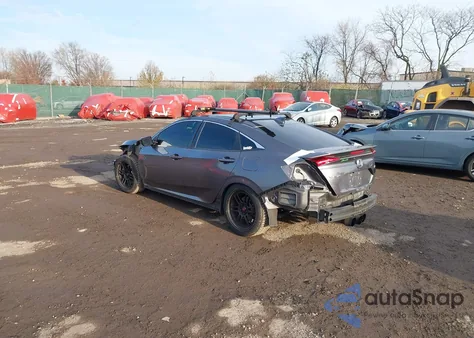 2019 Honda Civic Si from USA, damaged, VIN 2HGFC1E54KH705198